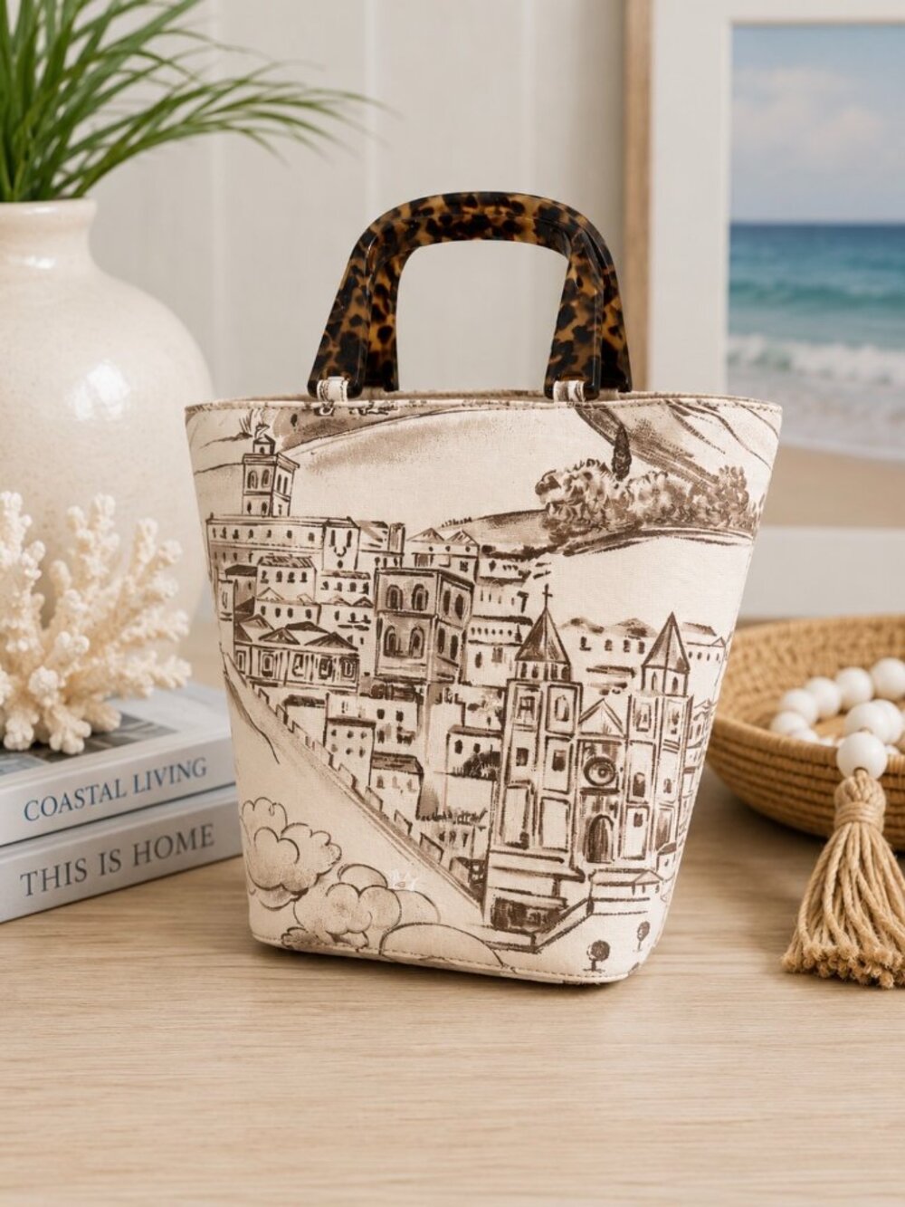 Elaine Turner Designs Made in Italy Mini Tote Handbag